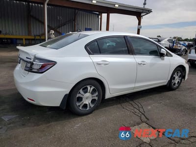 Trzecie zdjęcie samochodu z tyłu: 2014 HONDA CIVIC HYBRID L VIN:19XFB4F31EE001332 - miniatura