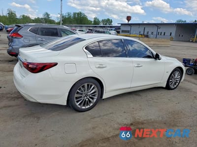 Trzecie zdjęcie samochodu z tyłu: 2020 INFINITI Q50 3.0T LUXE VIN:JN1EV7AR0LM251078 - miniatura
