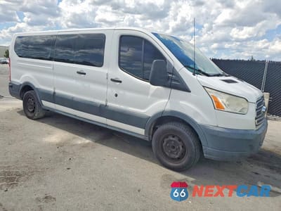 Czwarte zdjęcie samochodu z boku: 2017 FORD TRANSIT T-350 VIN:1FBZX2ZM2HKB13490 - miniatura