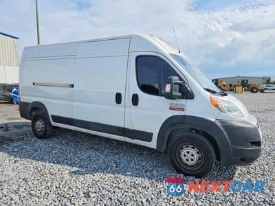 Czwarte zdjęcie samochodu z boku: 2019 RAM PROMASTER 2500 DELIVERY VAN VIN:3C6TRVDG4KE541383 - miniatura