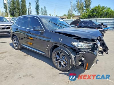 Czwarte zdjęcie samochodu z boku: 2023 BMW X3 SDRIVE30I VIN:WBX47DP08PN192097 - miniatura