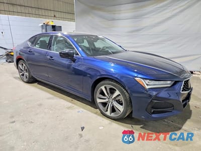 Czwarte zdjęcie samochodu z boku: 2021 ACURA TLX ADVANCE VIN:19UUB6F67MA009273 - miniatura