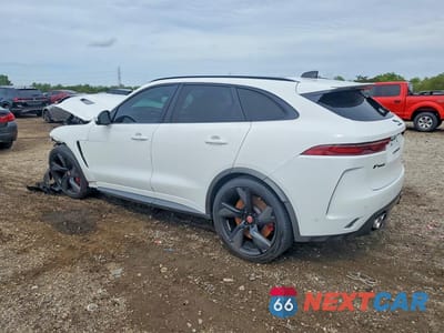 Drugie zdjęcie samochodu z przodu: 2022 JAGUAR F-PACE SVR VIN:SADCZ2EE5NA692586 - miniatura