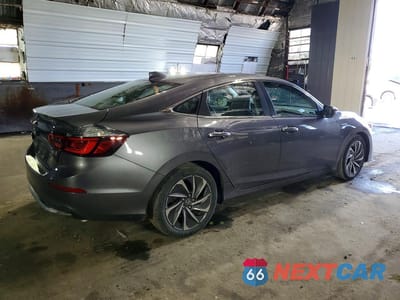 Trzecie zdjęcie samochodu z tyłu: 2022 HONDA INSIGHT TOURING VIN:19XZE4F99NE001278 - miniatura
