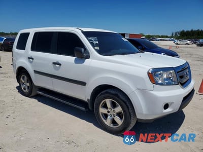 Czwarte zdjęcie samochodu z boku: 2011 HONDA PILOT LX VIN:5FNYF3H29BB049954 - miniatura