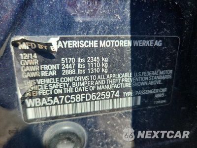 Zdjęcie 12 z 12 samochodu: 2015 BMW 528 XI VIN:WBA5A7C58FD625974 - miniatura