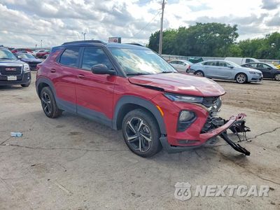 Czwarte zdjęcie samochodu z boku: 2021 CHEVROLET TRAILBLAZER RS VIN:KL79MUSL7MB088885 - miniatura
