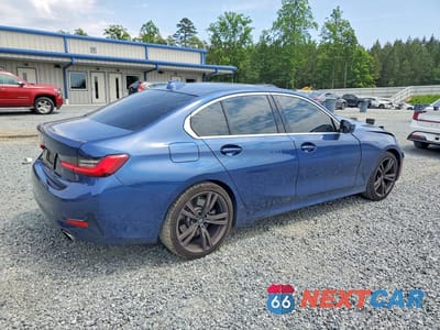 Trzecie zdjęcie samochodu z tyłu: 2021 BMW 330I VIN:3MW5R1J01M8B58873 - miniatura