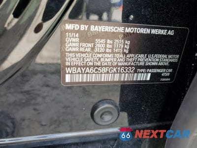 Zdjęcie 12 z 12 samochodu: 2015 BMW 740 I VIN:WBAYA6C58FGK16332 - miniatura