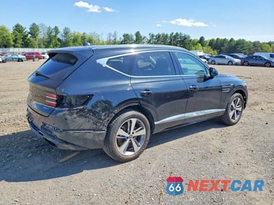 Trzecie zdjęcie samochodu z tyłu: 2021 GENESIS GV80 3.5T VIN:KMUHCESCXMU056537 - miniatura