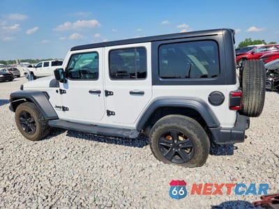Drugie zdjęcie samochodu z przodu: 2020 JEEP WRANGLER UNLIMITED SPORT VIN:1C4HJXDG6LW201595 - miniatura