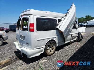 Trzecie zdjęcie samochodu z tyłu: 2013 GMC SAVANA RV G1500 3LT VIN:1GDS7DC40D1141740 - miniatura