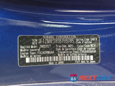 Zdjęcie 12 z 12 samochodu: 2025 TOYOTA GR 86 PREMIUM VIN:JF1ZNBE18S8759785 - miniatura