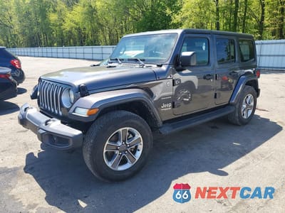 2022 JEEP WRANGLER UNLIMITED SAHARA 1C4HJXEG6NW267825 - główne zdjęcie licytacji z USA - miniatura