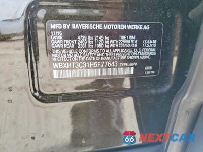 Zdjęcie 13 z 13 samochodu: 2017 BMW X1 XDRIVE28I VIN:WBXHT3C31H5F77643 - miniatura