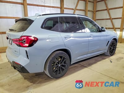 Trzecie zdjęcie samochodu z tyłu: 2024 BMW X3 XDRIVE30I VIN:WBX57DP01RN294283 - miniatura
