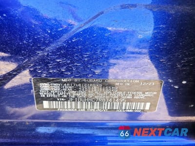 Zdjęcie 12 z 12 samochodu: 2024 SUBARU IMPREZA RS VIN:JF1GUHHC7R8341495 - miniatura