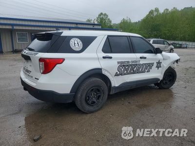 Trzecie zdjęcie samochodu z tyłu: 2022 FORD EXPLORER POLICE INTERCEPTOR VIN:1FM5K8AB8NGC24870 - miniatura