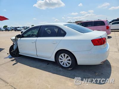 Drugie zdjęcie samochodu z przodu: 2014 VOLKSWAGEN JETTA BASE VIN:3VW2K7AJ9EM327064 - miniatura