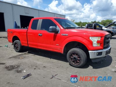 Czwarte zdjęcie samochodu z boku: 2015 FORD F150 SUPER CAB VIN:1FTEX1EP4FFA85184 - miniatura