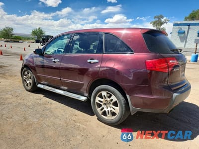 Drugie zdjęcie samochodu z przodu: 2007 ACURA MDX TECHNOLOGY VIN:2HNYD28347H517206 - miniatura