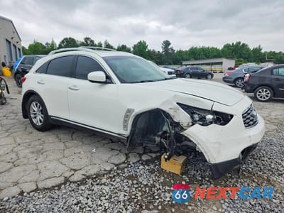 Czwarte zdjęcie samochodu z boku: 2010 INFINITI FX35 BASE VIN:JN8AS1MW9AM854891 - miniatura
