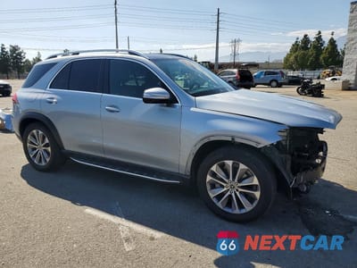 Czwarte zdjęcie samochodu z boku: 2022 MERCEDES-BENZ GLE 350 VIN:4JGFB4JE4NA707508 - miniatura