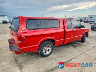 Trzecie zdjęcie samochodu z tyłu: 1998 CHEVROLET S TRUCK S10 VIN:1GCCS19X9WK130790 - miniatura