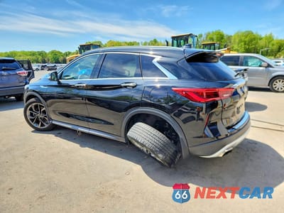 Drugie zdjęcie samochodu z przodu: 2019 INFINITI QX50 ESSENTIAL VIN:3PCAJ5M31KF103757 - miniatura