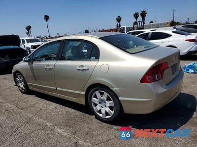 Drugie zdjęcie samochodu z przodu: 2008 HONDA CIVIC LX VIN:1HGFA16568L010351 - miniatura