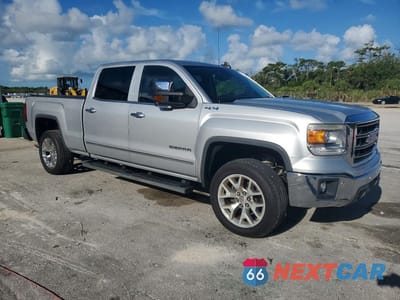 Czwarte zdjęcie samochodu z boku: 2015 GMC SIERRA K1500 SLT VIN:3GTU2VEC7FG302045 - miniatura