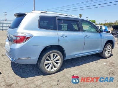 Trzecie zdjęcie samochodu z tyłu: 2008 TOYOTA HIGHLANDER HYBRID LIMITED VIN:JTEEW44A682007755 - miniatura