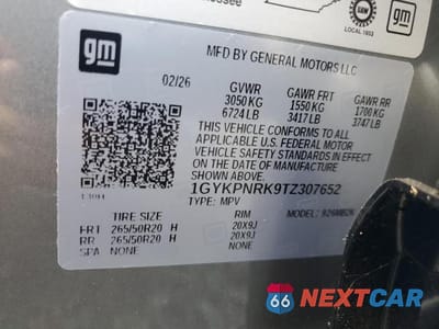 Zdjęcie 13 z 13 samochodu: 2026 CADILLAC LYRIQ LUXURY VIN:1GYKPNRK9TZ307652 - miniatura
