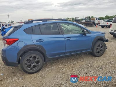 Trzecie zdjęcie samochodu z tyłu: 2021 SUBARU CROSSTREK SPORT VIN:JF2GTHSC2MH260808 - miniatura