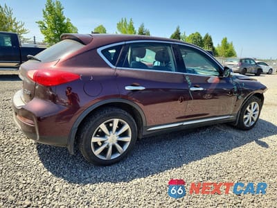 Trzecie zdjęcie samochodu z tyłu: 2017 INFINITI QX50 BASE VIN:JN1BJ0RRXHM410254 - miniatura