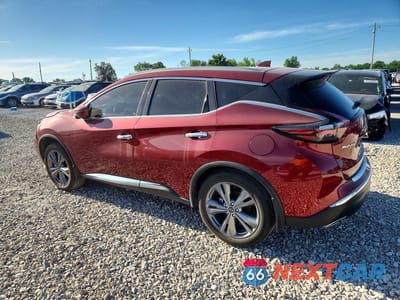 Drugie zdjęcie samochodu z przodu: 2024 NISSAN MURANO PLATINUM VIN:5N1AZ2DS4RC112812 - miniatura