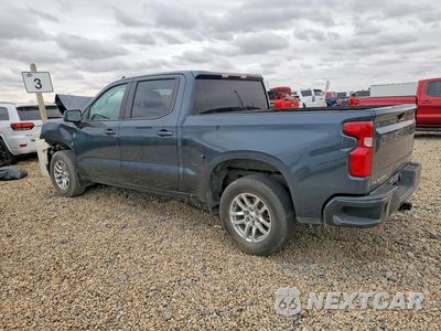 Drugie zdjęcie samochodu z przodu: 2021 CHEVROLET SILVERADO C1500 RST VIN:1GCPWDED9MZ104794 - miniatura