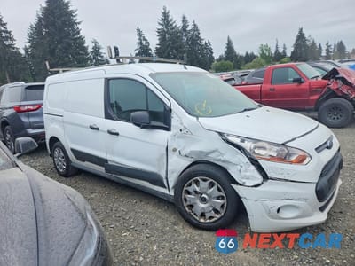 Czwarte zdjęcie samochodu z boku: 2017 FORD TRANSIT CONNECT XLT VIN:NM0LS7F70H1297388 - miniatura
