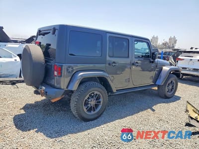 Trzecie zdjęcie samochodu z tyłu: 2018 JEEP WRANGLER UNLIMITED SPORT VIN:1C4BJWDG5JL851534 - miniatura
