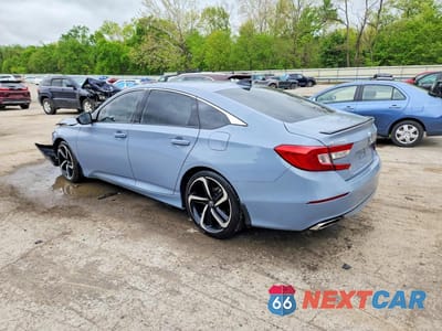 Drugie zdjęcie samochodu z przodu: 2022 HONDA ACCORD SPORT SE VIN:1HGCV1F47NA074212 - miniatura