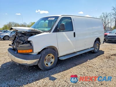 2015 GMC SAVANA 2500 CARGO DELIVERY VAN 1GTW7FCFXF1902571 - główne zdjęcie licytacji z USA - miniatura