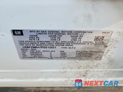 Zdjęcie 13 z 13 samochodu: 2023 BUICK ENVISION PREFERRED VIN:LRBFZMR47PD212621 - miniatura