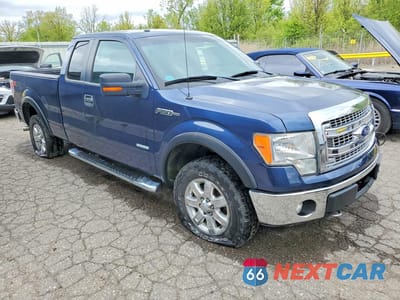 Czwarte zdjęcie samochodu z boku: 2013 FORD F150 SUPER CAB VIN:1FTFX1ET0DFC73845 - miniatura