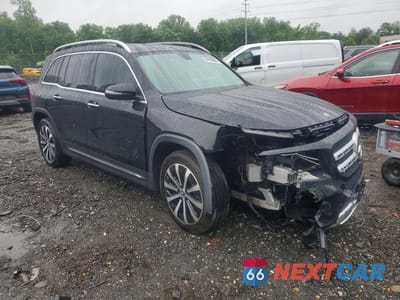 Czwarte zdjęcie samochodu z boku: 2021 MERCEDES-BENZ GLB 250 VIN:W1N4M4GB9MW108892 - miniatura