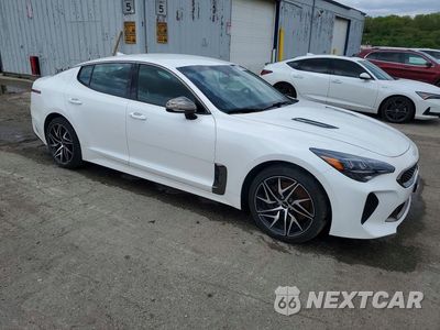 Czwarte zdjęcie samochodu z boku: 2022 KIA STINGER GT LINE VIN:KNAE35LDXN6103789 - miniatura