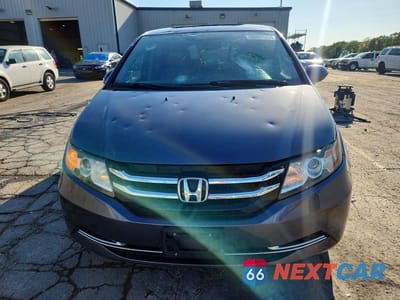 Piąte zdjęcie samochodu w środku: 2016 HONDA ODYSSEY EXL VIN:5FNRL5H66GB063930 - miniatura