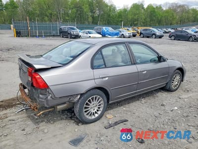 Trzecie zdjęcie samochodu z tyłu: 2005 HONDA CIVIC LX VIN:2HGES16575H598598 - miniatura