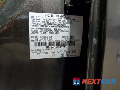 Zdjęcie 13 z 13 samochodu: 2011 FORD FLEX SEL VIN:2FMHK6CC2BBD23565 - miniatura