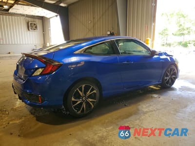 Trzecie zdjęcie samochodu z tyłu: 2019 HONDA CIVIC SPORT VIN:2HGFC4B86KH302579 - miniatura