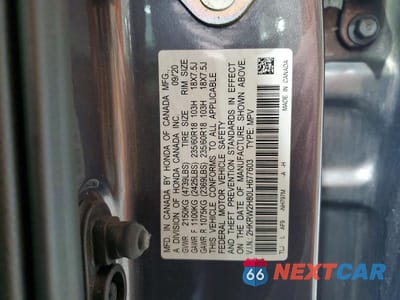Zdjęcie 13 z 13 samochodu: 2020 HONDA CR-V EXL VIN:2HKRW2H80LH677603 - miniatura